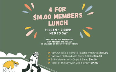 Green with Envy - Members Lunch Special
